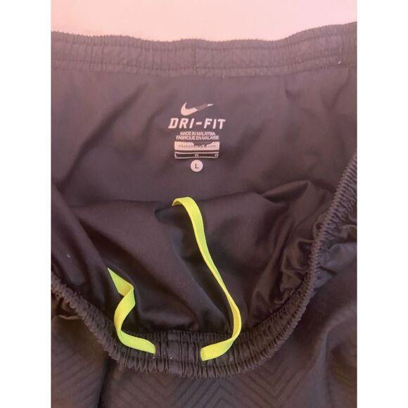Nike Black Dri-fit running shorts size large 30" waist L Running Track - Picture 5 of 5
